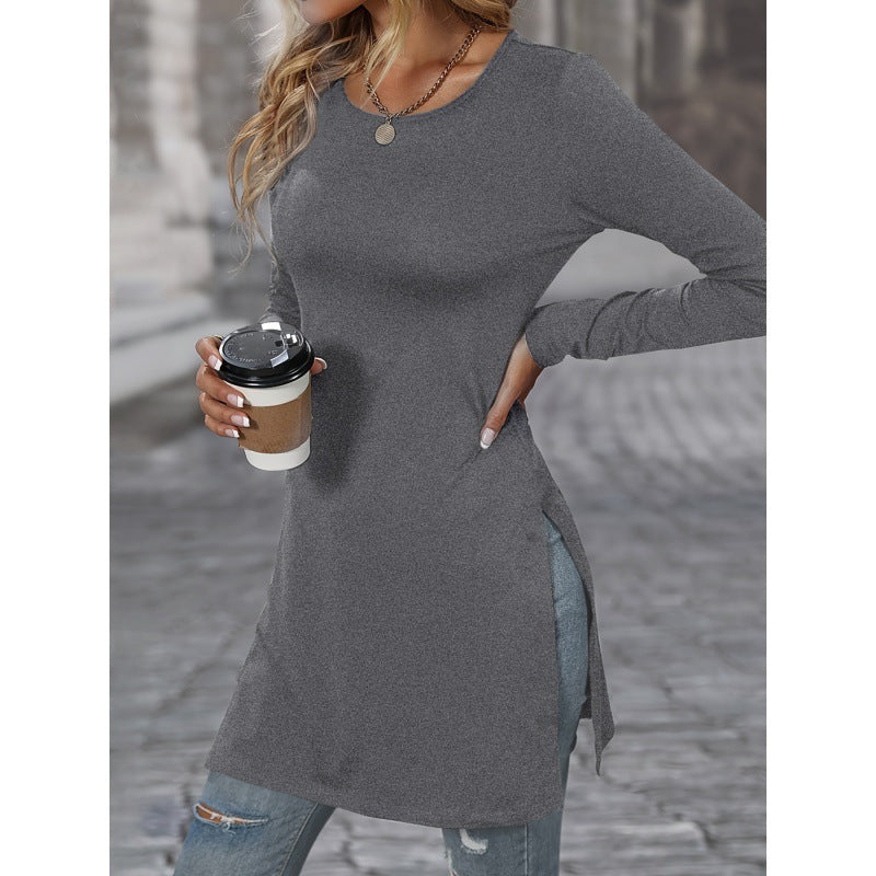 Women's Autumn Long Sleeve Slim Fit Slimming Blouses