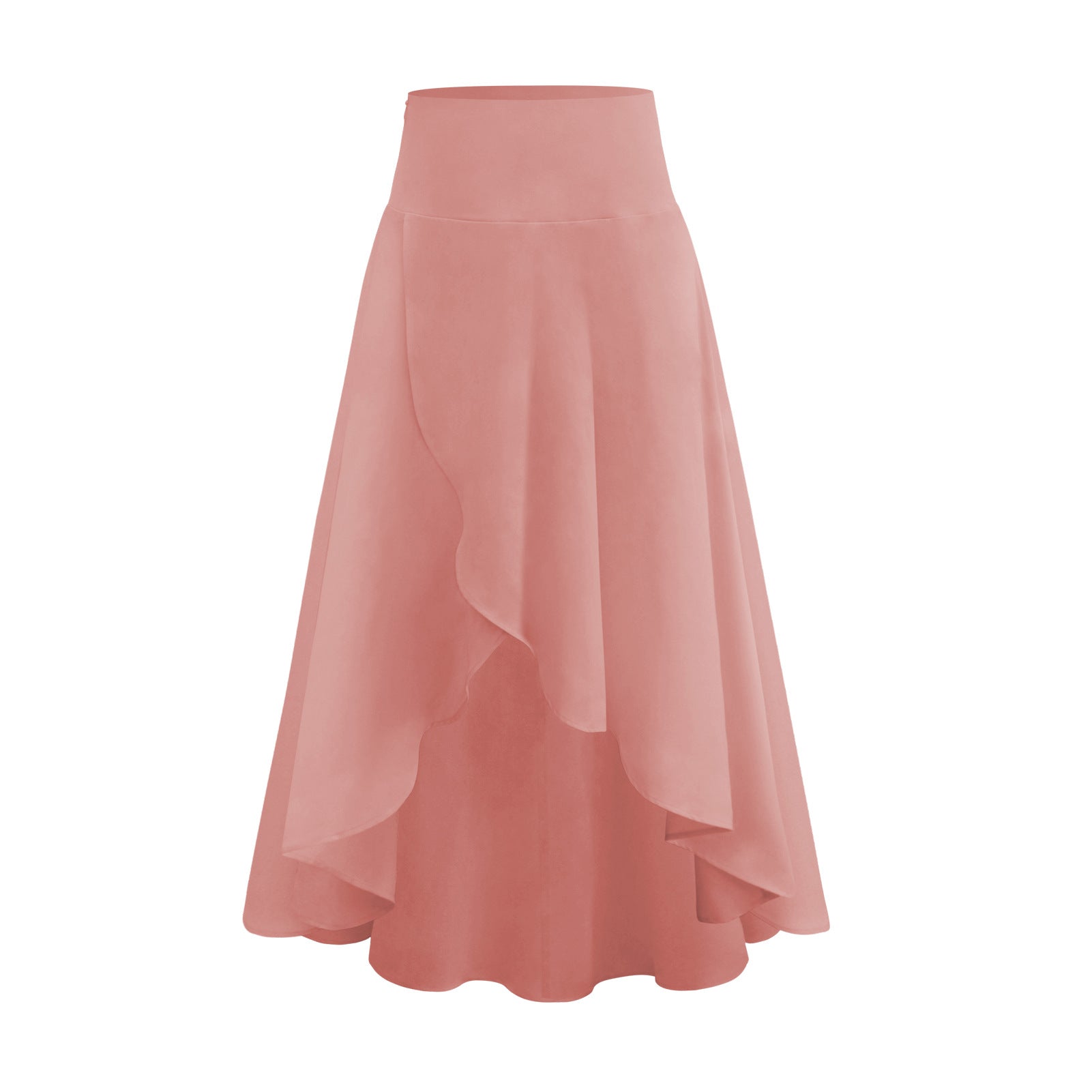 Women's Ruffled Irregular Elegant Summer Wear Fashion Skirts