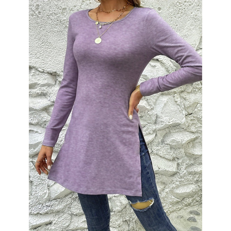 Women's Autumn Long Sleeve Slim Fit Slimming Blouses