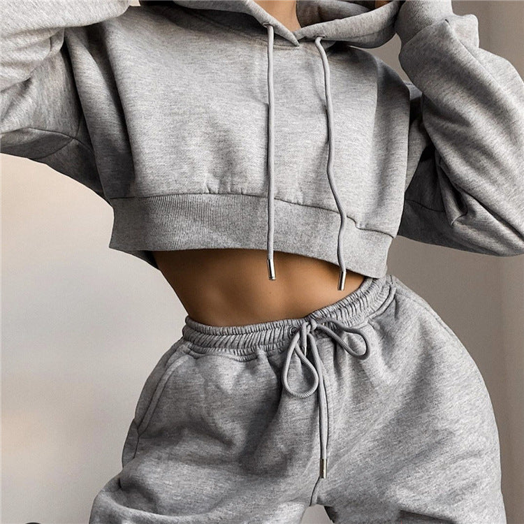 Women's Casual Sports And Leisure Two-piece Suits