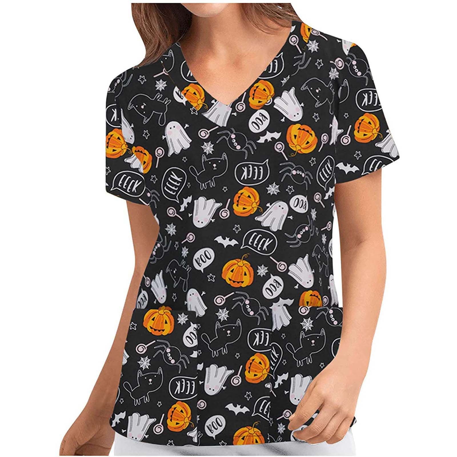 Digital Printing Halloween Sleeve Cloth For Tops