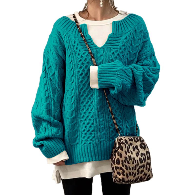 Beautiful Stylish Pretty Hemp Pattern Casual Sweaters