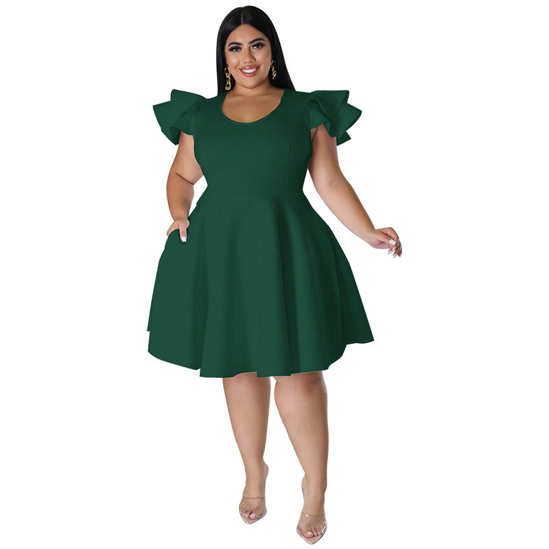 Großes, formelles Swing-Kleid für Damen. Selbstproduzierte Kleider