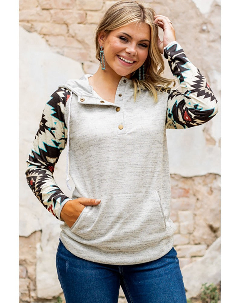 Damen-Pullover mit Rautenreihe, halblang und Taschen