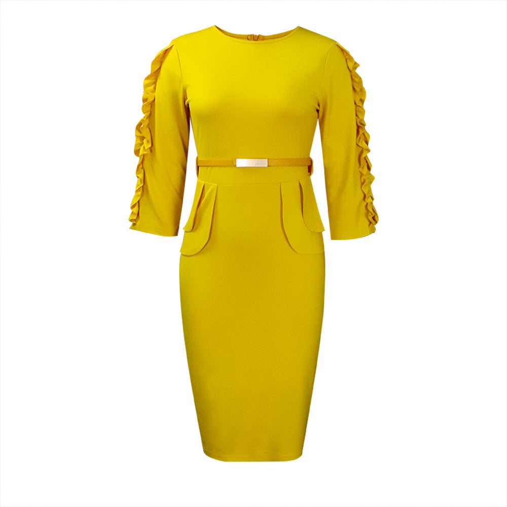 Stylish Graceful Women's Temperament Commute Dress Dresses