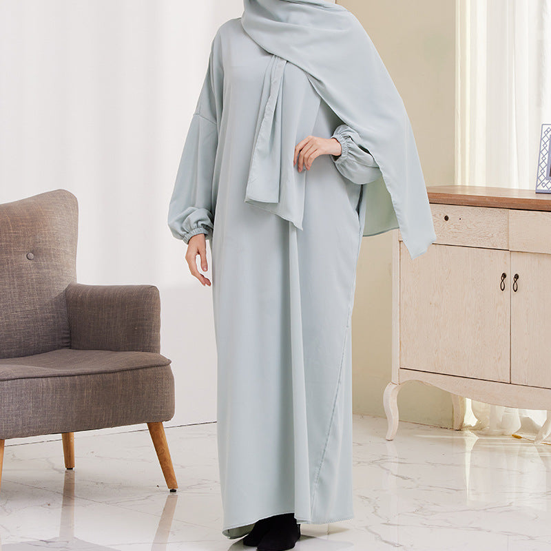 Ziemlich langlebige Truthahn-Turban-Robe-Kleider für Damen