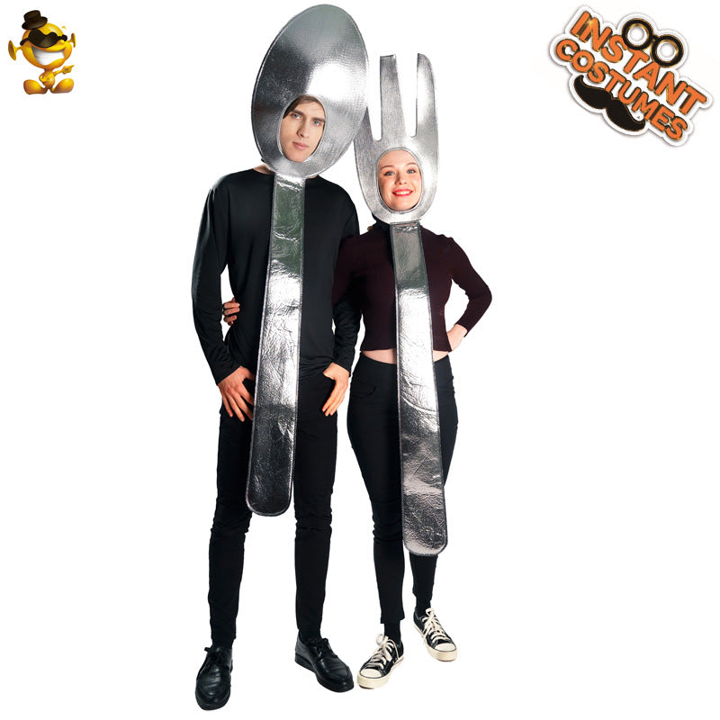 Women's & Men's & And Funny Tableware Masquerade Character Costumes