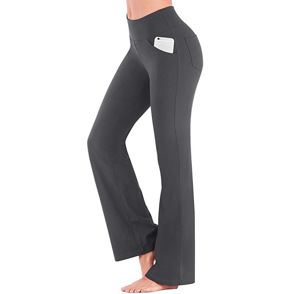 Skinny Wide-leg High Waist Casual Yoga Pants