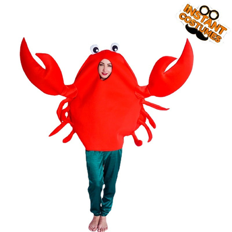 Couple drôle parodie de crabe Costumes d'animaux mignons