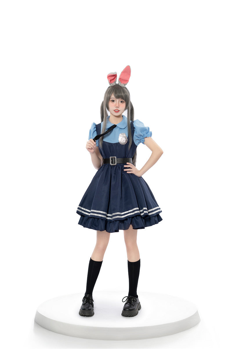 Costumes d'Halloween Judy Nick Fox Lapin Anime