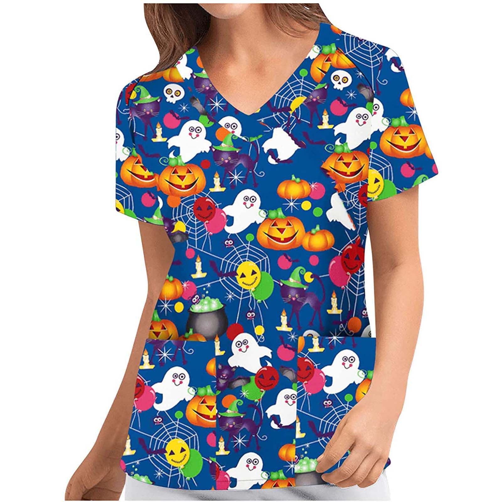 Digital Printing Halloween Sleeve Cloth For Tops