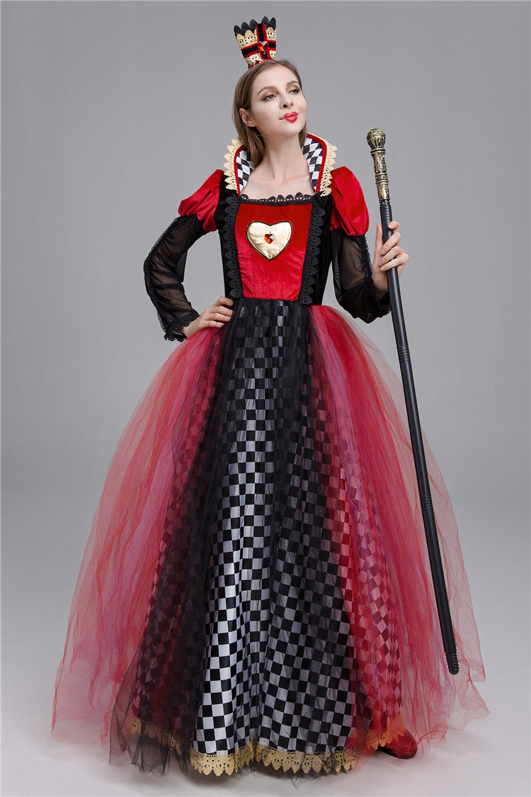 Halloween Peach Heart Queen Alice In Costumes
