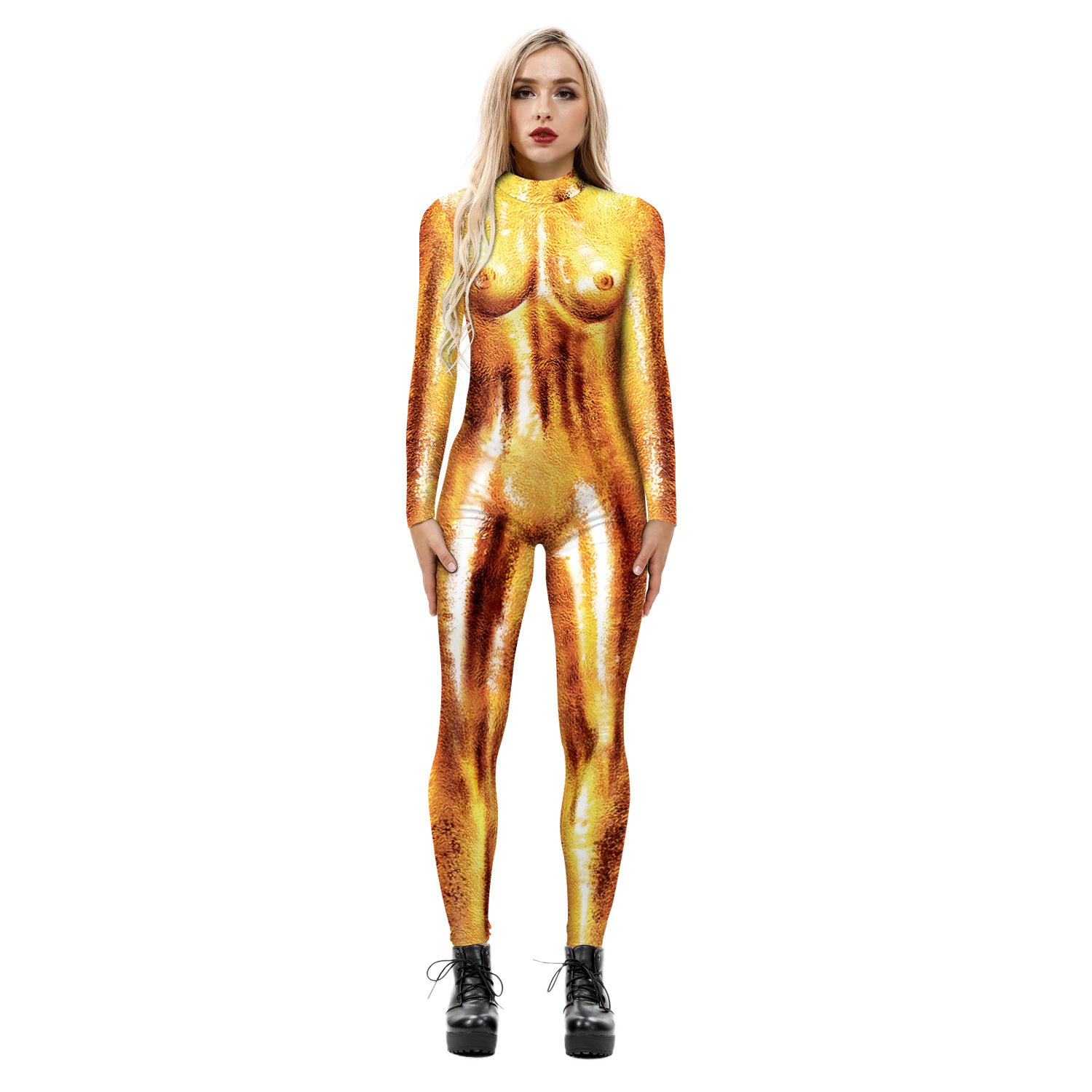 Armor Digital Printing Tight Stretch Slim Costumes