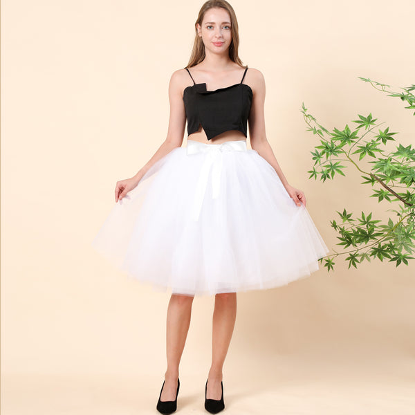 Multi-layer Tulle Gauzy Dance Pettiskirt Gauze Skirts