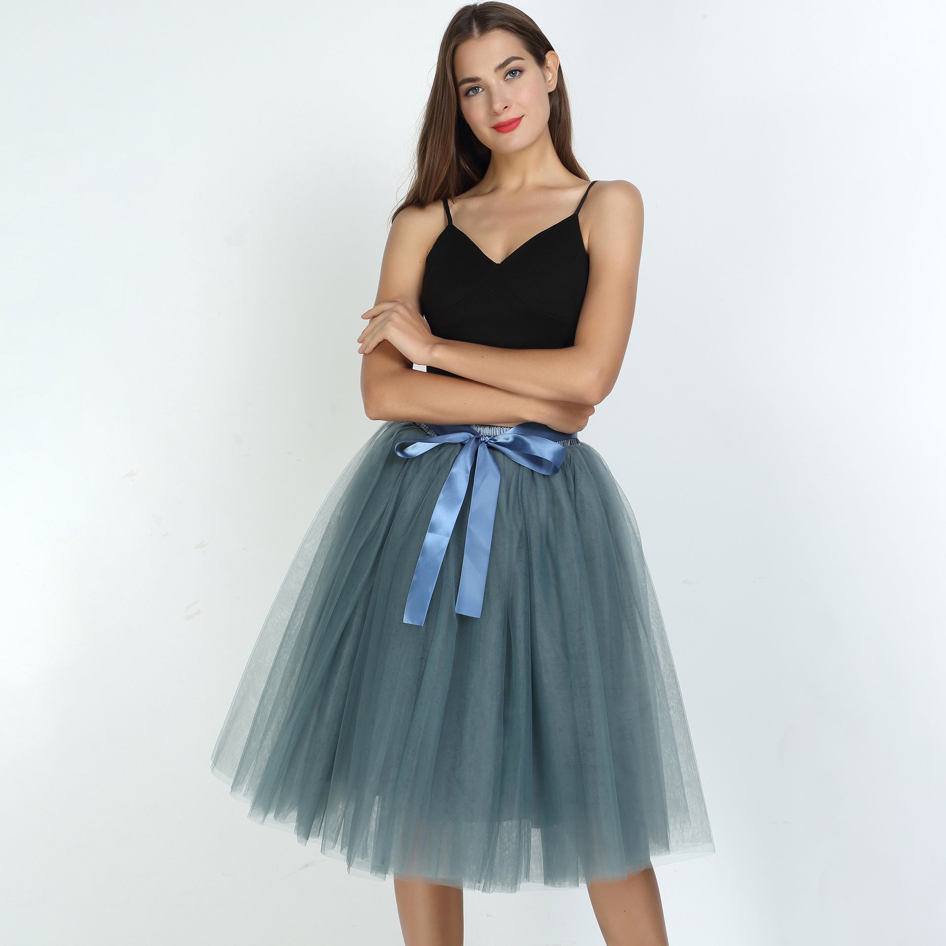 Multi-layer Tulle Gauzy Dance Pettiskirt Gauze Skirts