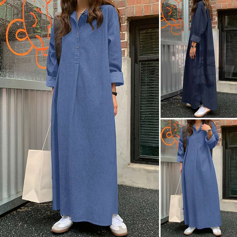 Women's Elegant Fashion Unisex Style Long Sleeve Dresses