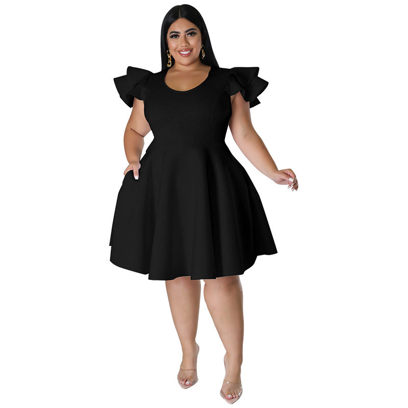 Großes, formelles Swing-Kleid für Damen. Selbstproduzierte Kleider