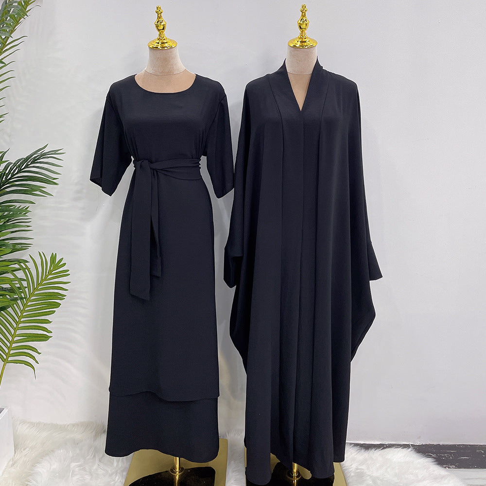 Versatile Turkish Robe Inner Wear Two-piece Suits