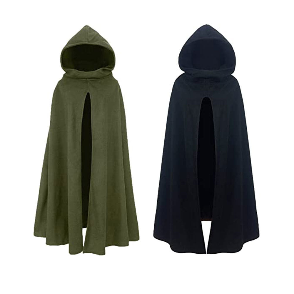 Medieval Cape Cloak Halloween Wizard Death Costumes