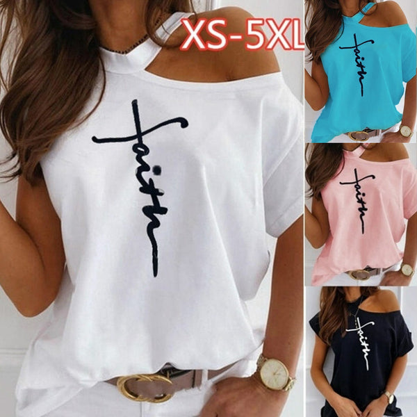 Letter Print Halter Fashion Casual Sleeve Shorts