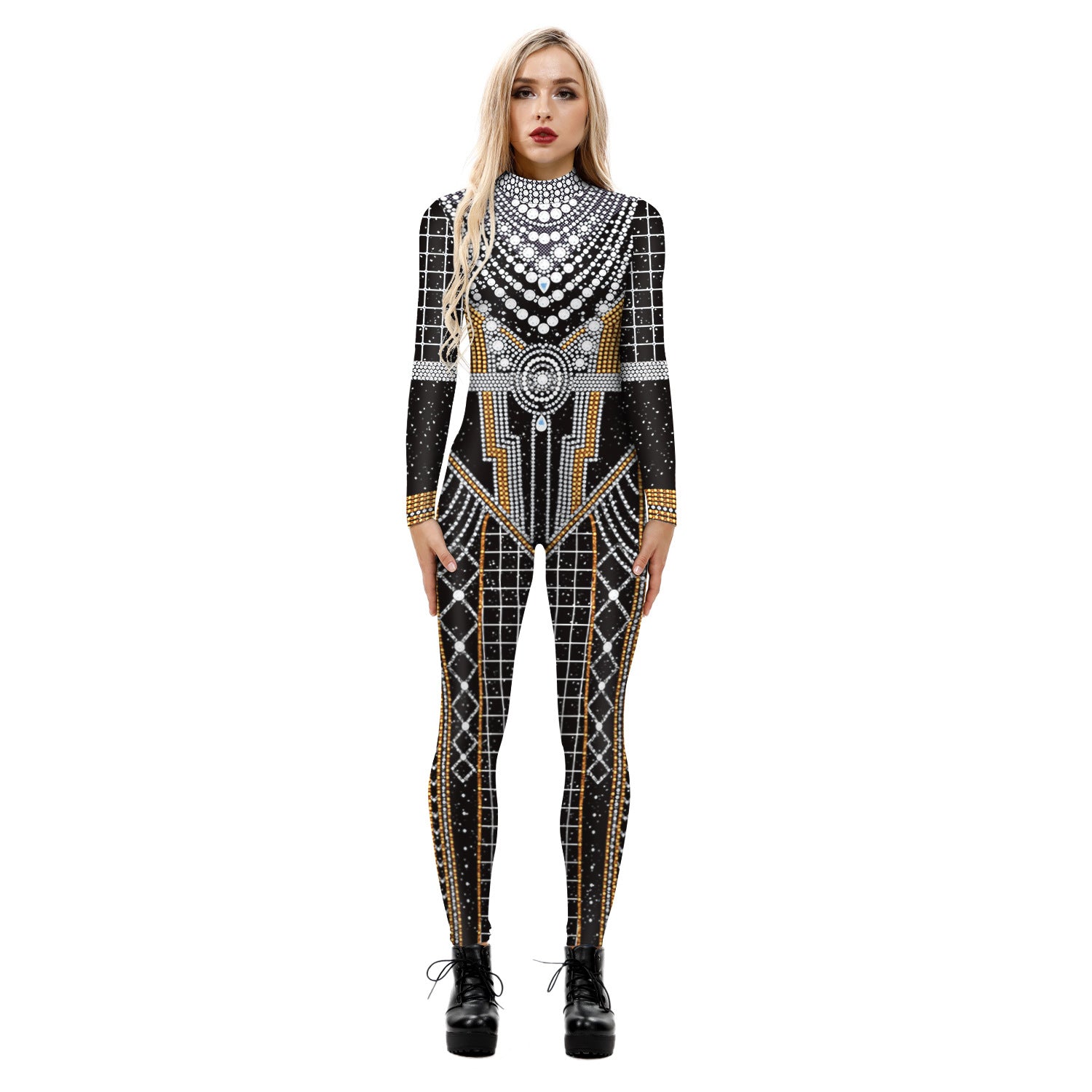 Armor Digital Printing Tight Stretch Slim Costumes