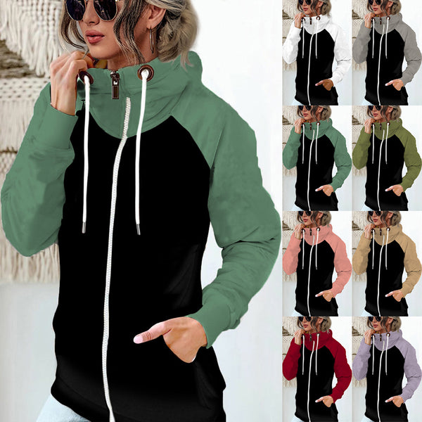 Graceful Women's Large Hoody Thick Loose Sweaters