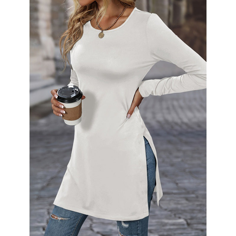 Women's Autumn Long Sleeve Slim Fit Slimming Blouses