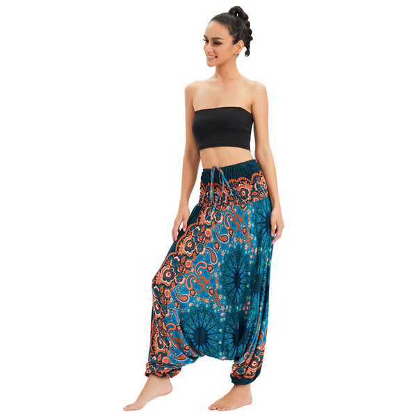 Women's High Waist Loose Wide Leg Leisure Pants